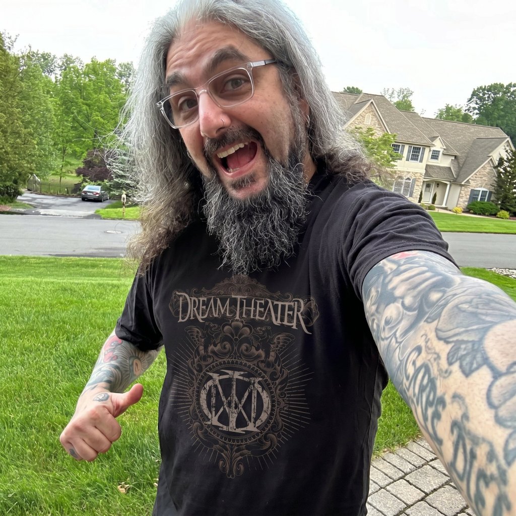 OVERHEADKICK PREMIUM TEES DREAM THEATER T-SHIRT / KAOS MUSIC / KAOS STREETWEAR / KAOS BAND / KATUN C