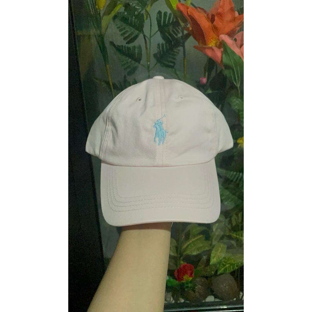 ORI NEW POLO TOPI BABY PINK