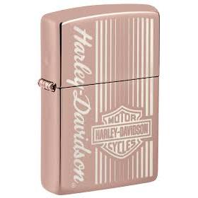 Zippo Harley Davidson Logo Rose Gold 48992