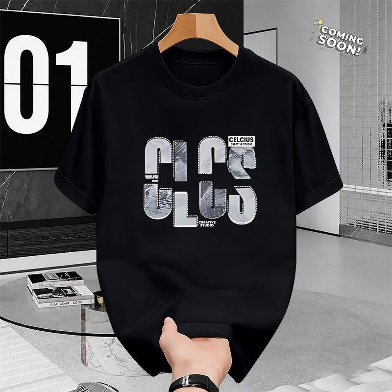 CELCIUS Oversize Tee Original Store - Kaos Katun Tebal Print Unisex Jaminan Asli