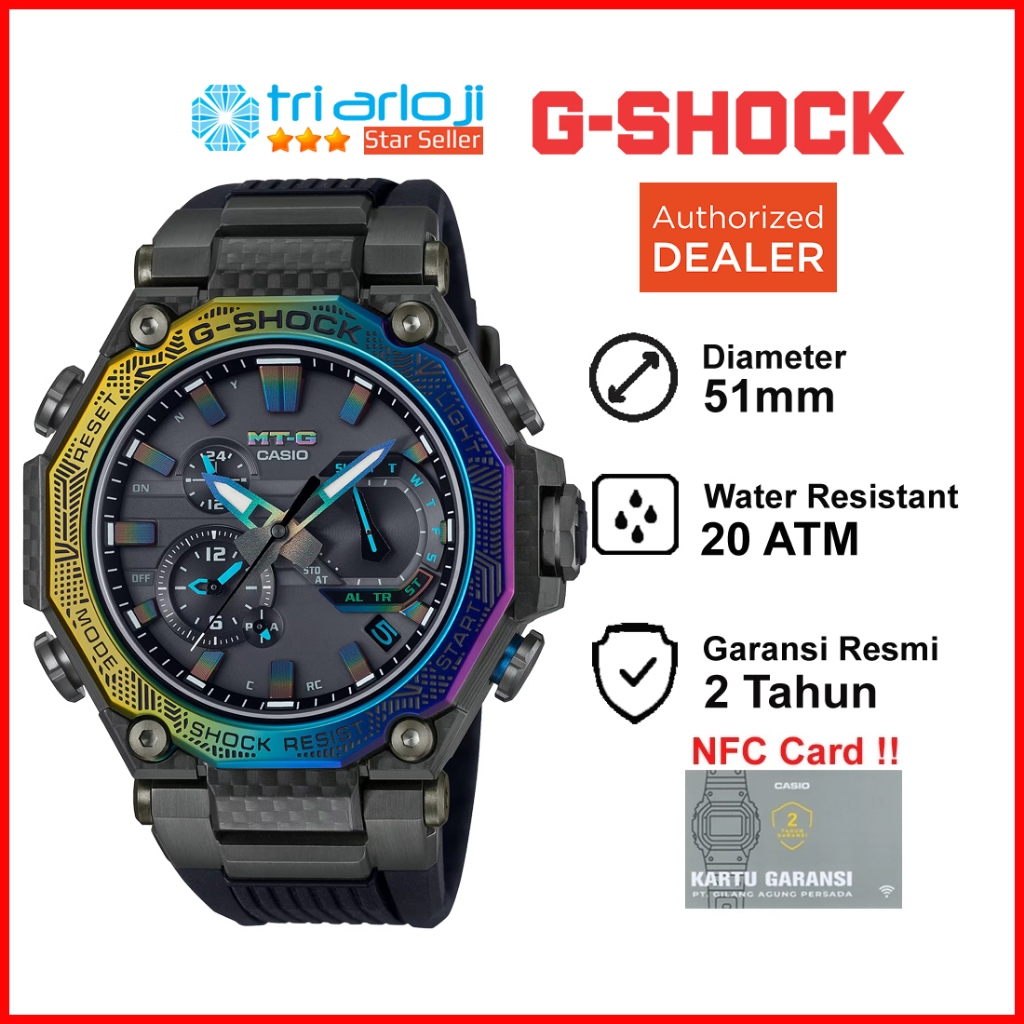 Casio G-SHOCK MTG-B2000YR-1ADR Jam Tangan Pria Analog MTGB2000YR GSHOCK MTG-B2000YR-1 MTG B2000YR 1A
