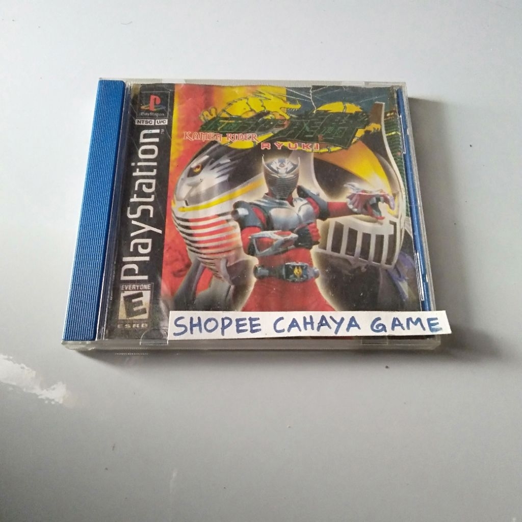 kaset ps1 kopab kamen rider ryuki