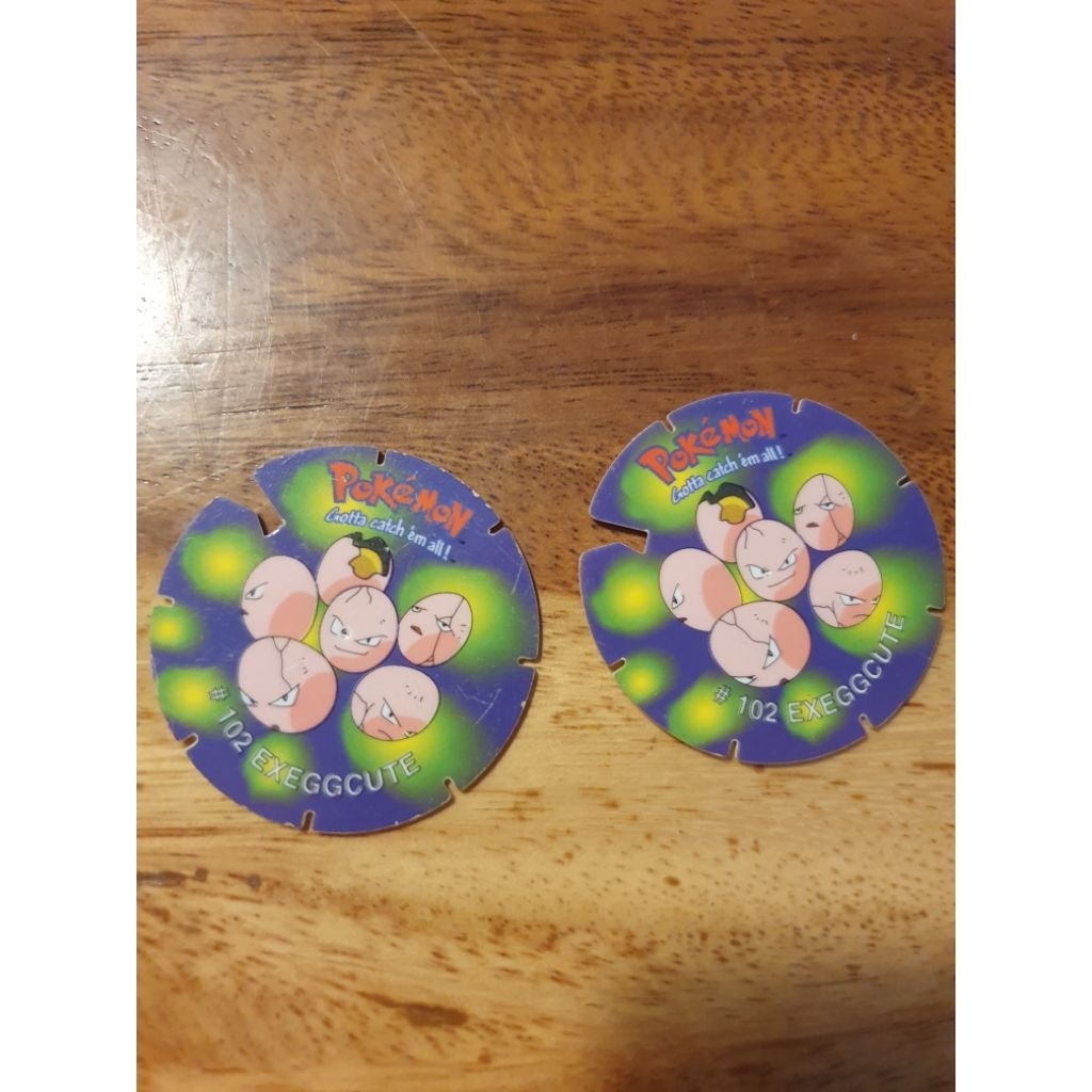 Tazos Spin Pokemon Exeggcute