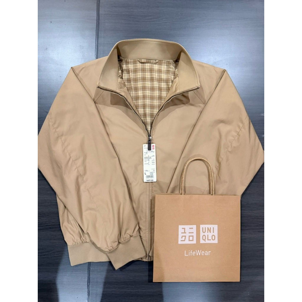JAKET HARRINGTON UNIQLO