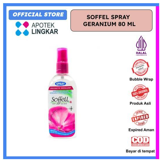 Soffel Spray Geranium 80ml