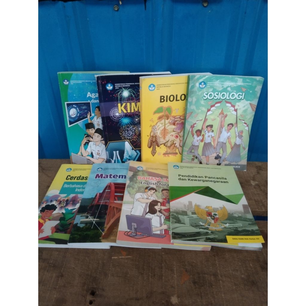 Agama islam, Sosiologi, Biologi, Kimia, Pendidikan Pancasila dan kewarganegaraan, Bahasa Inggris Eng