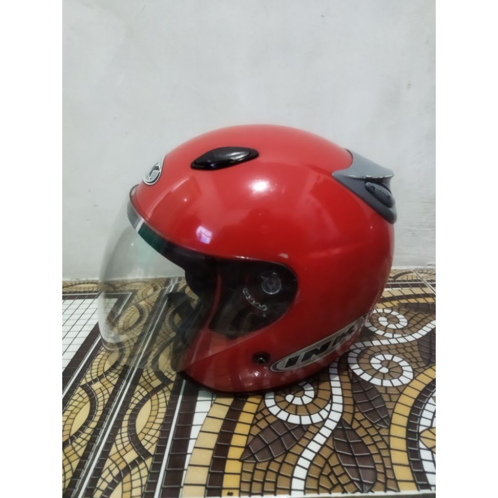 HELM INK CENTRO MERAH FERRARI ORIGINAL SECOND
