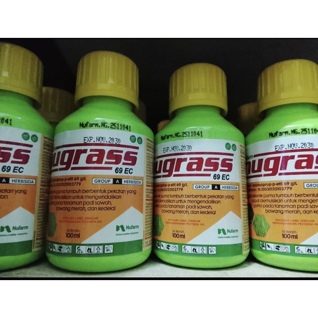 Herbisida Nugrass 69 EC 100 Ml - Herbisida Selektif Nufarm Padi