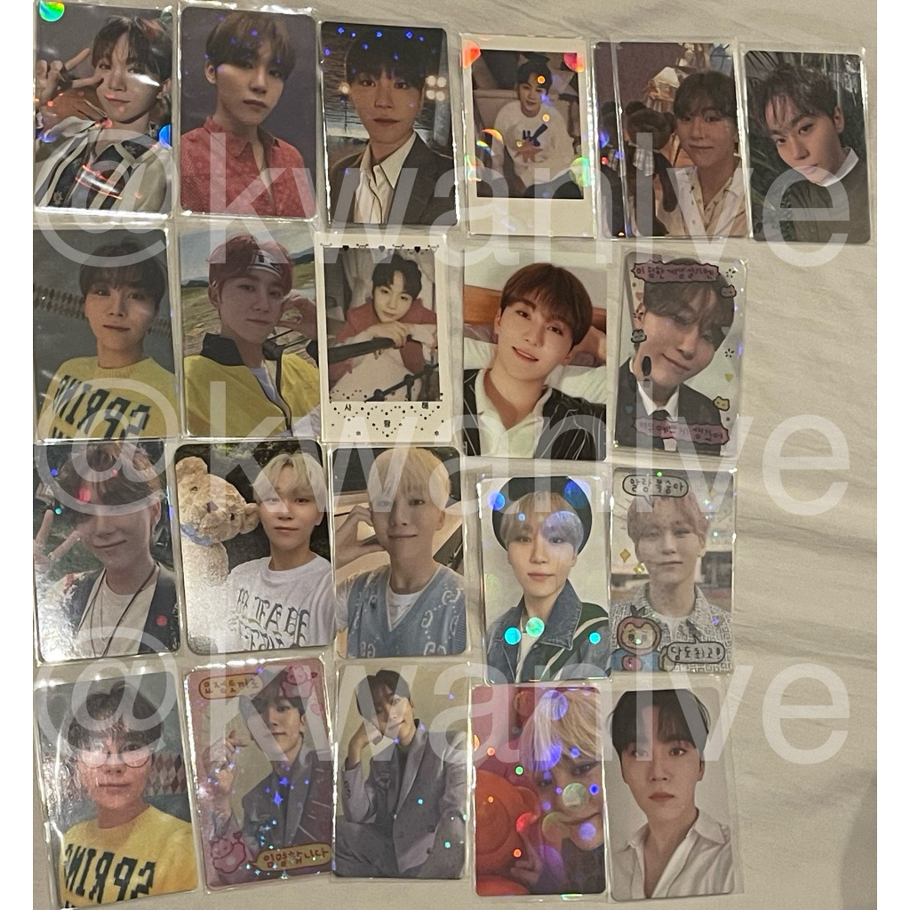 [DM untuk satuan] Seventeen seungkwan photocard pc fallin flower flfl dream, heng garae, power of lo