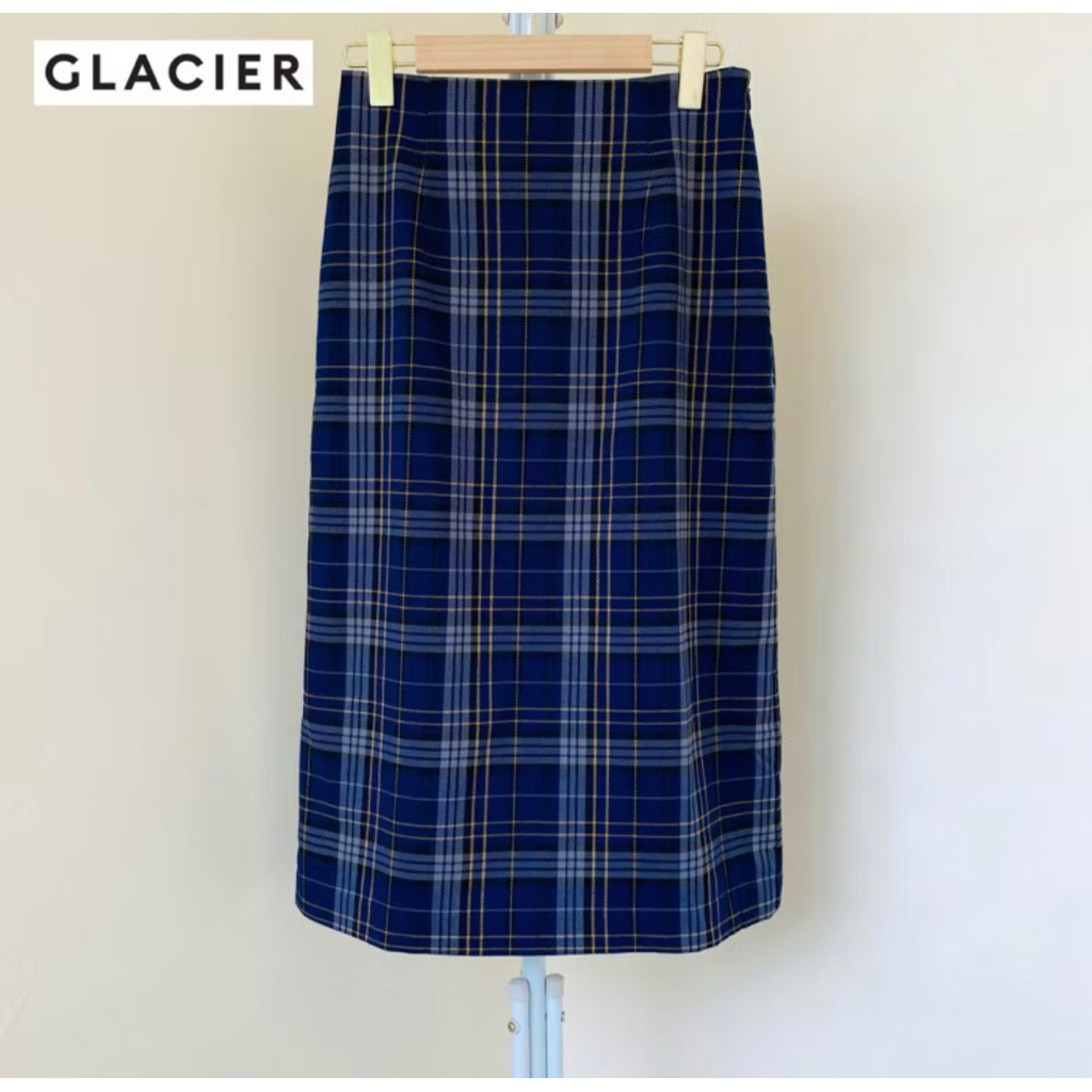 Preloved Tartan Skirt Glacier