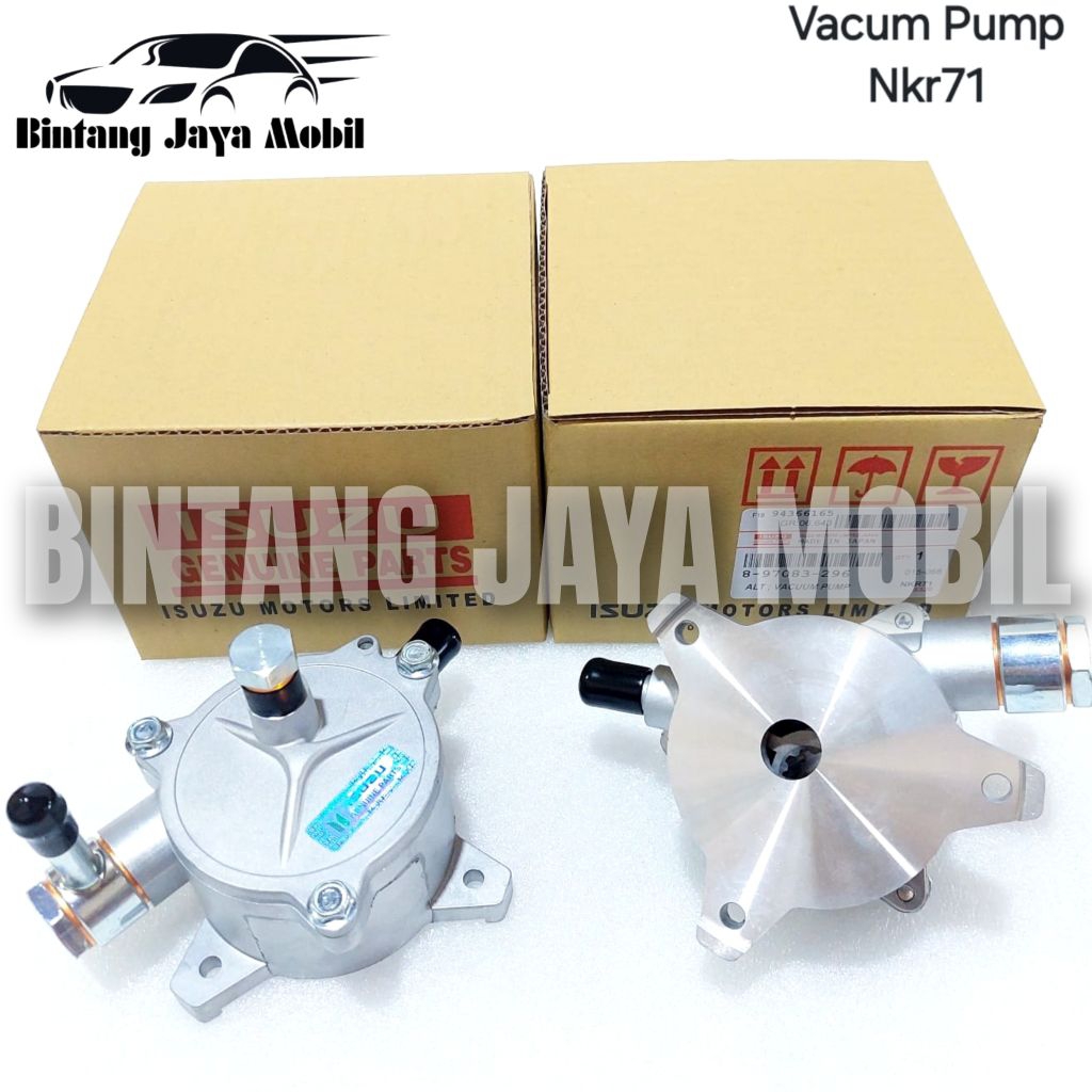 Pompa Vacum Isuzu NKR66 NKR71 - Vacum Pump Isuzu ELF NKR66 NKR71 Knalpot Mobil Original 1Pc Original