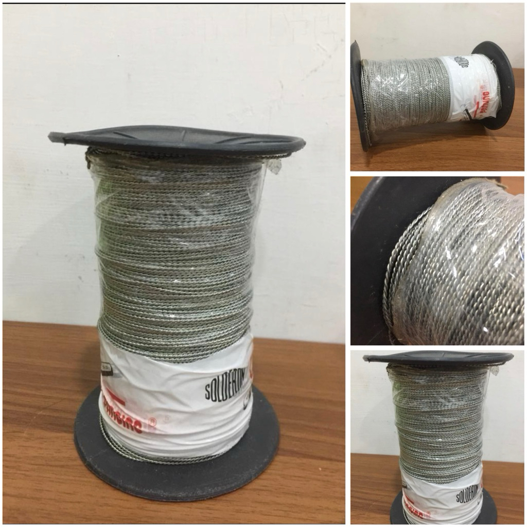 HARGA / 1meter // KAWAT LOCIS KAWAT SEGEL Kawat timah locis segel tali kawat segel cap pancing 50x50
