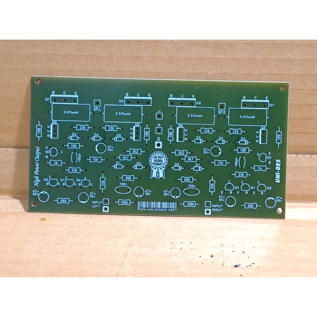 PCB Power OCL Stereo UX - 200 * Promo *.