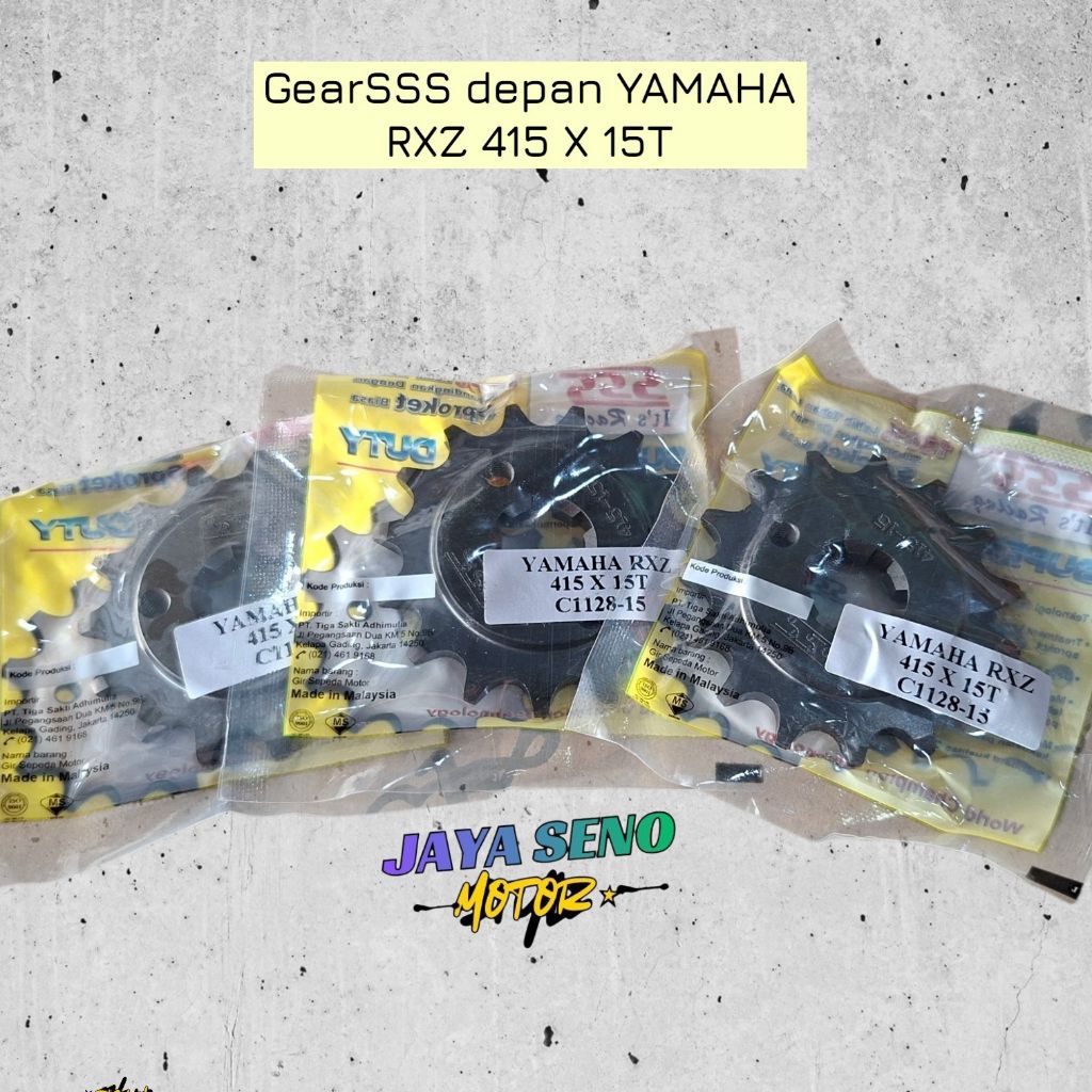 Gir Gear Depan Triple SSS 428 Rx king RX Series RX Z pnp vega Jupiter z lama f1zr dlk