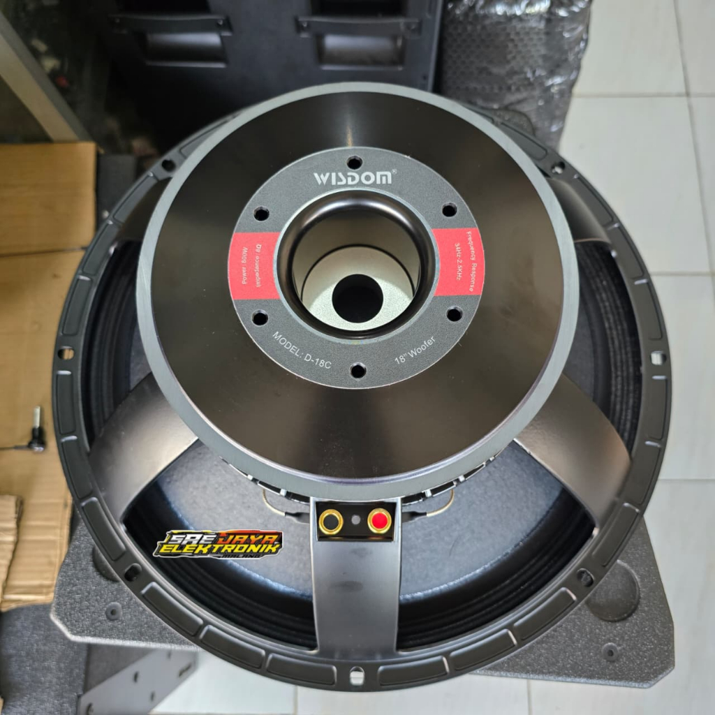Speaker Komponen Wisdom D 18C / D18 C / D18C - 18 inch