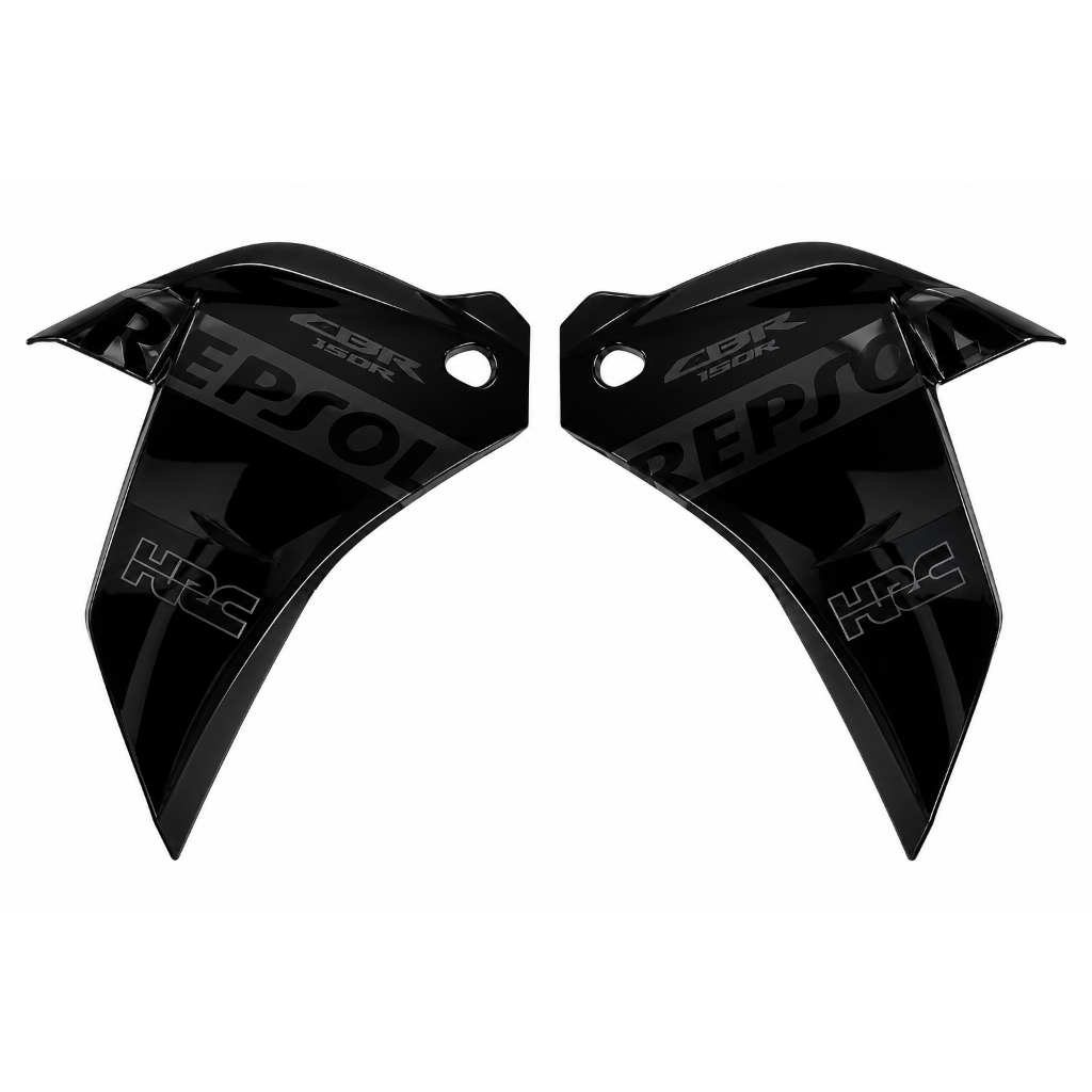Cover Sayap CBR 150 R CBU Fi Thailand REPSOL Kode KPP Original [ Hitam ]