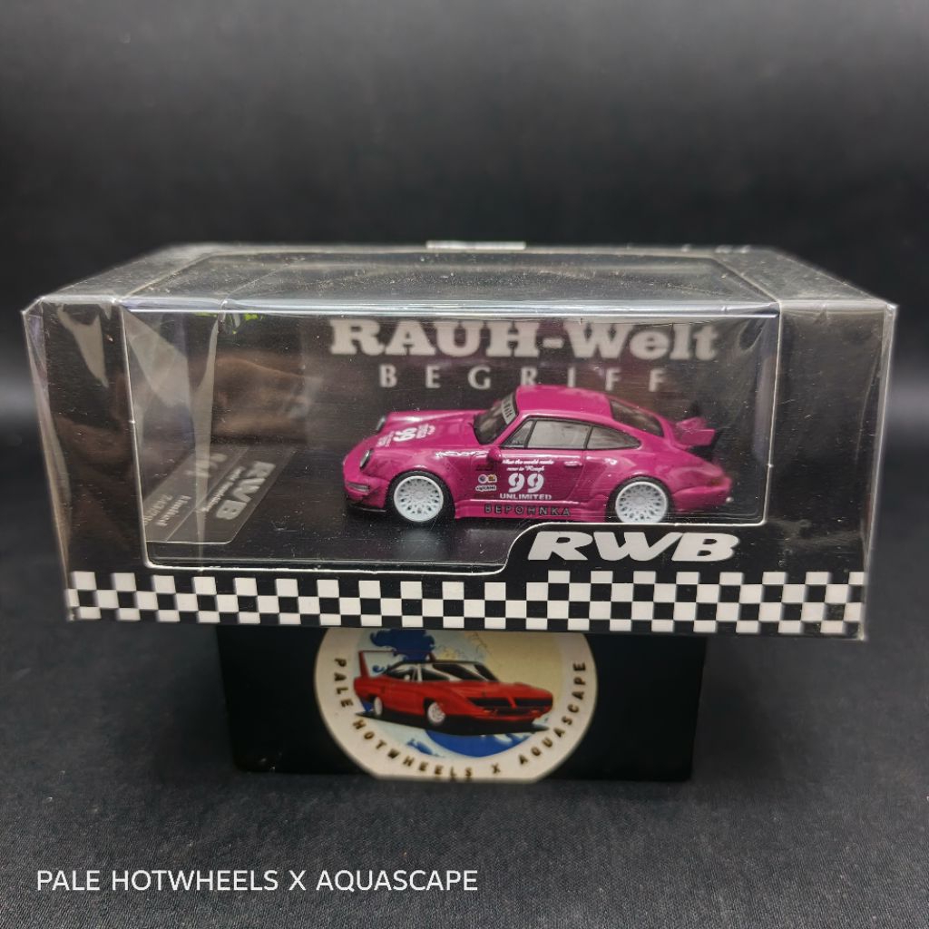RAUH Welt Begriff Japan Official 1/64 Porsche BEPOHNKA VIOLET RWB 964 Limited 243 / 299 Pcs super ra