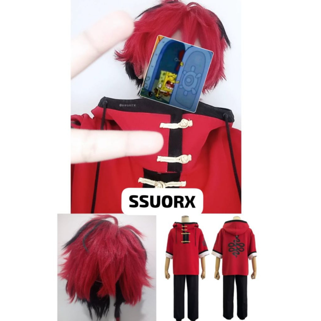 FULLSET COSPLAY ALMA GOKURAGAI BRAND HOLOUN
