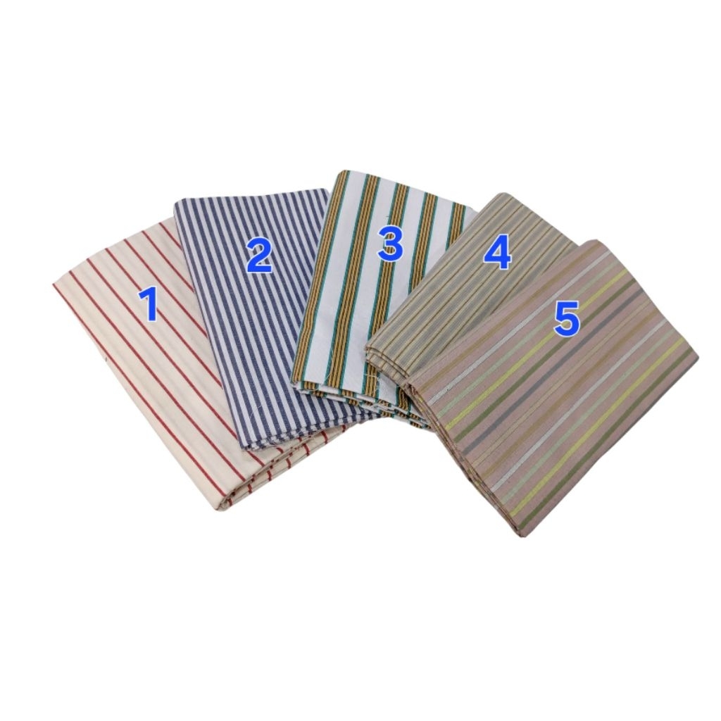 kain tenun lurik prasojo/MOTIF GARIS MURAH MERIAH