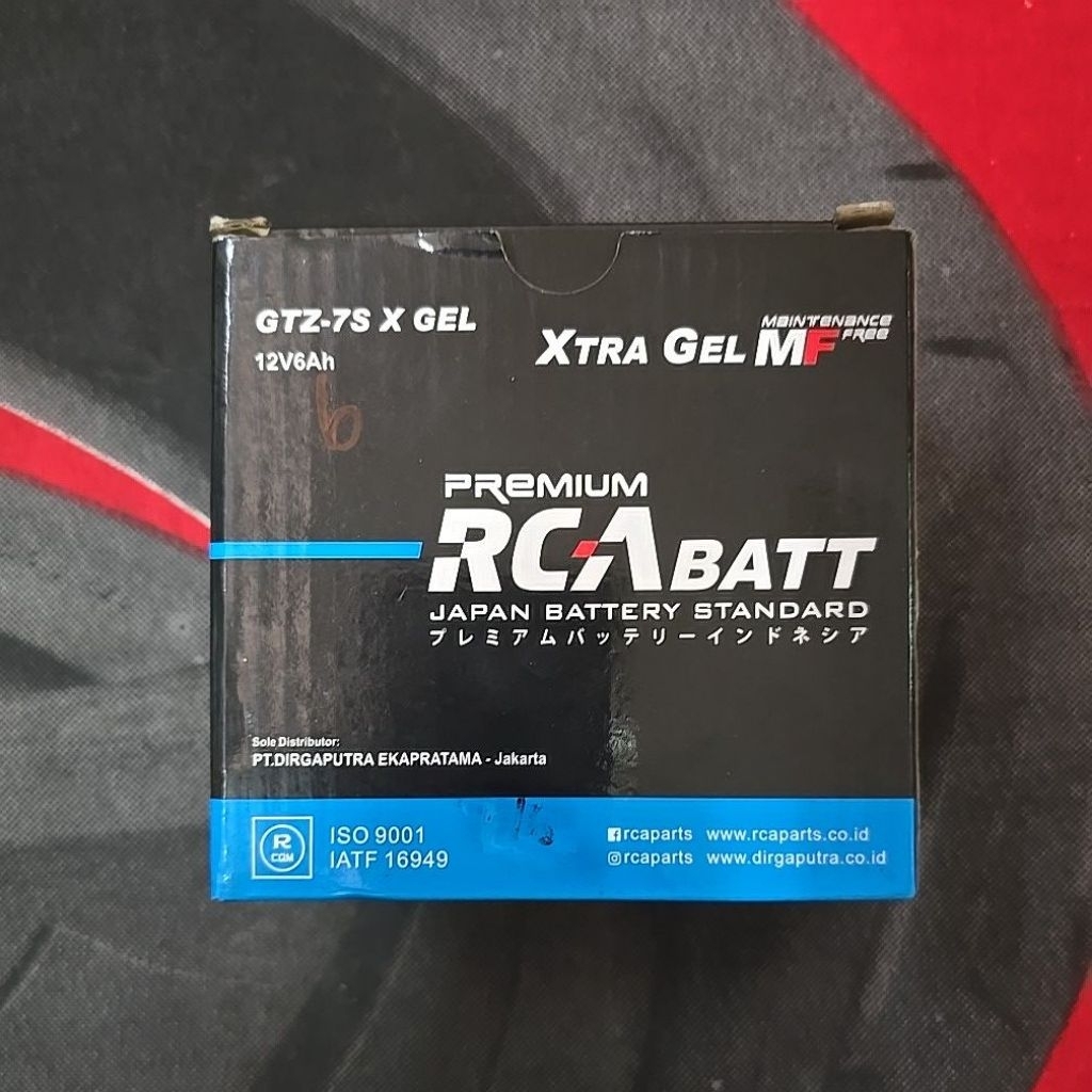 AKI KERING RCA BATT GTZ7S VARIO 150, PCX