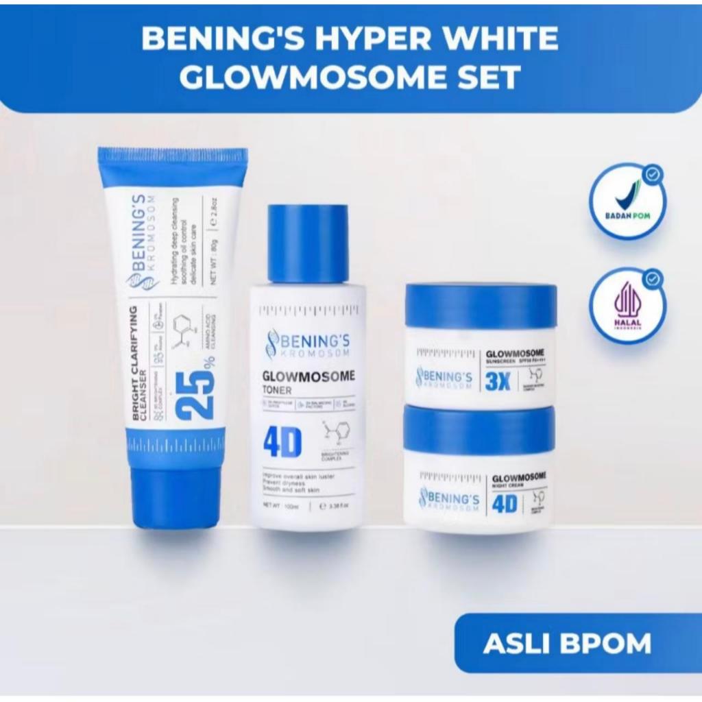 Bening's Paket KROMOSON Hyper White Glowmosome Set 1 Box By. Dr. Oky Pratama