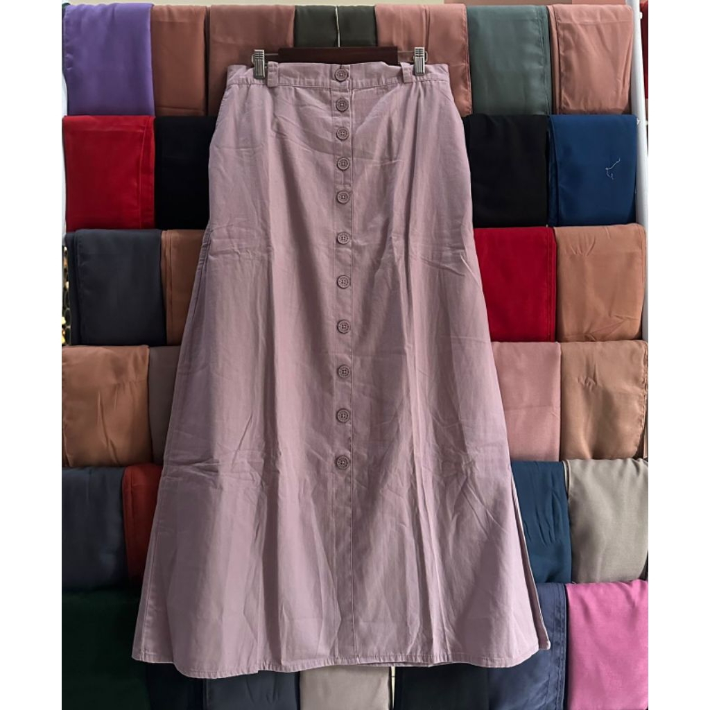Purple Skirt - RILLEY, Rok Wanita