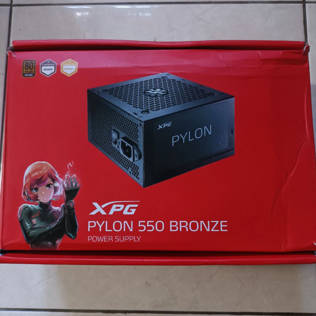 PSU ADATA XPG PYLON 550 WATT 80+ BRONZE - SECOND