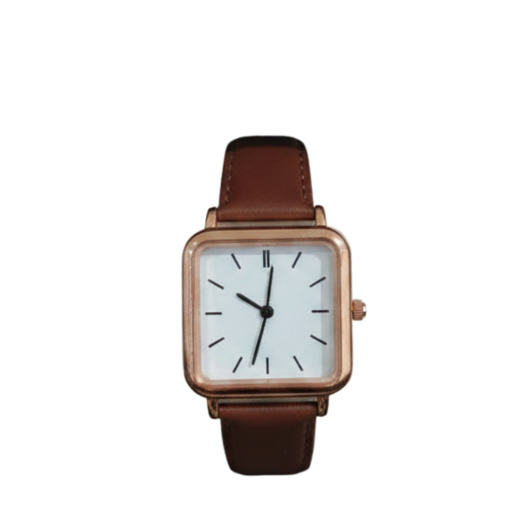 HaloKado Jam Tangan JHUI Analog Petak Casual n Fashion Jam Tangan