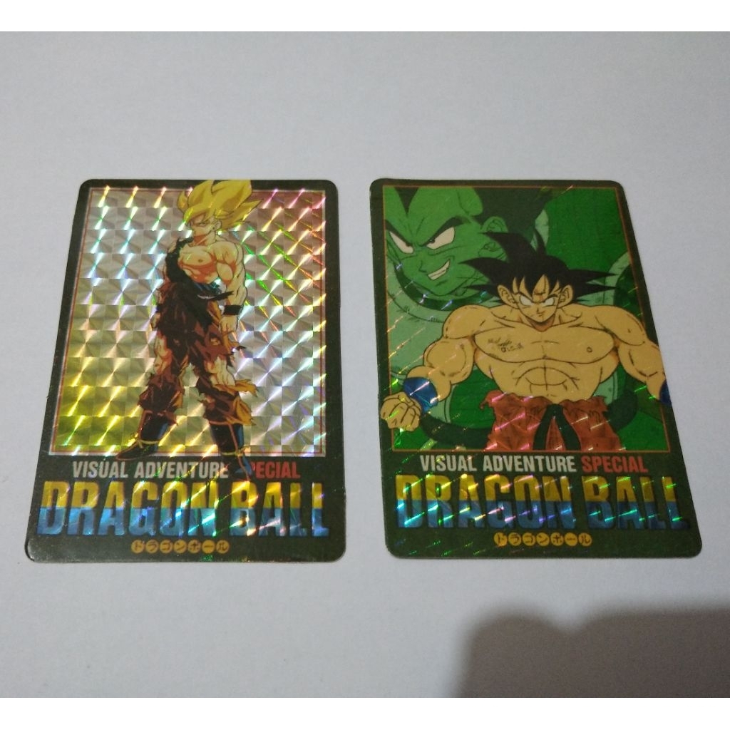 Set 2 kartu Fanscard Visad Goku Dragon Ball