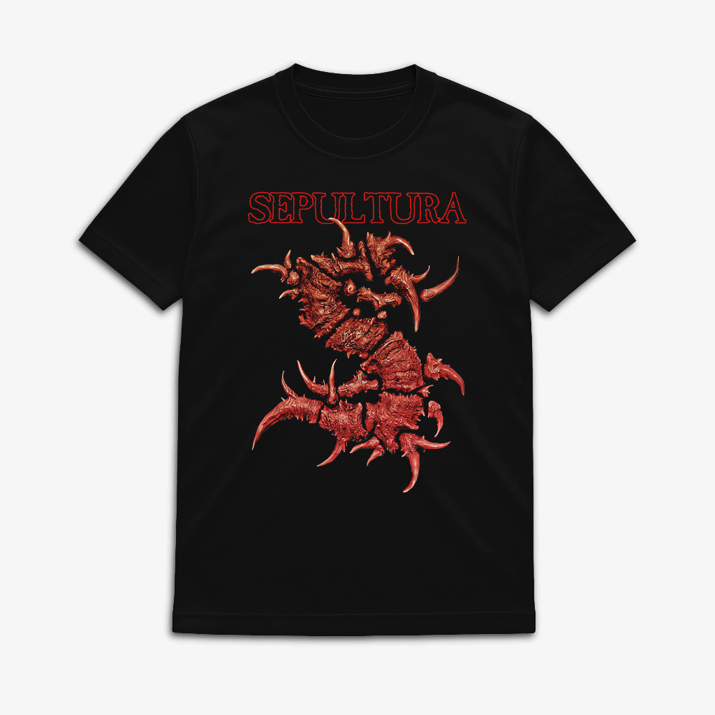 OVERHEADKICK PREMIUM TEES SEPULTURA T-SHIRT / KAOS MUSIC / KAOS STREETWEAR / KAOS BAND / KATUN COMBE