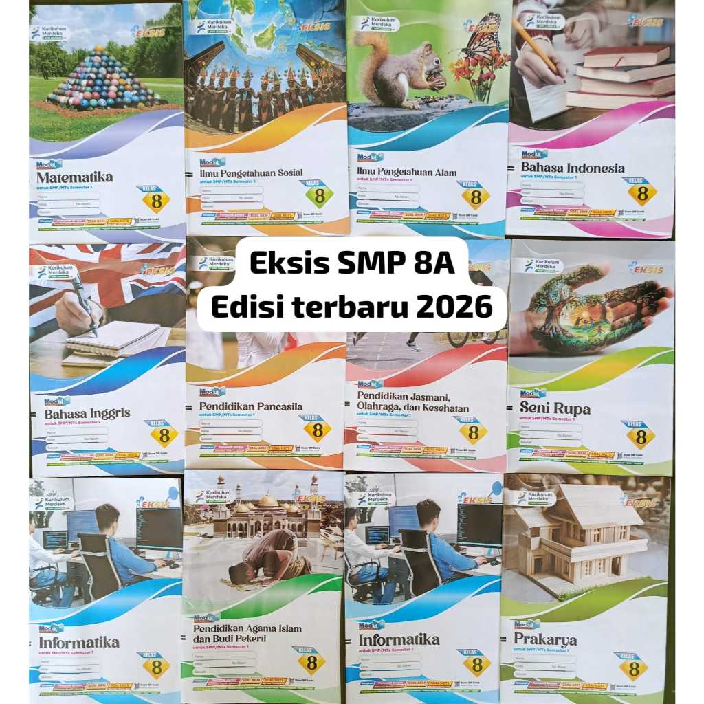 LKS EKSIS  SMP KELAS 8 SEMESTER GANJIL 2026-KURMER-CITRA PUSTAKA