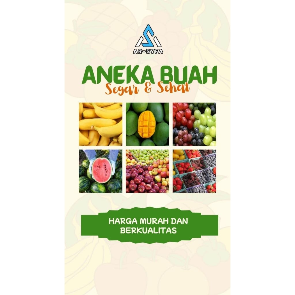 ANEKAH BUAH SEGAR INSTAN WARU WADUNG ASRI PILIHAN SESUAI VARIASI