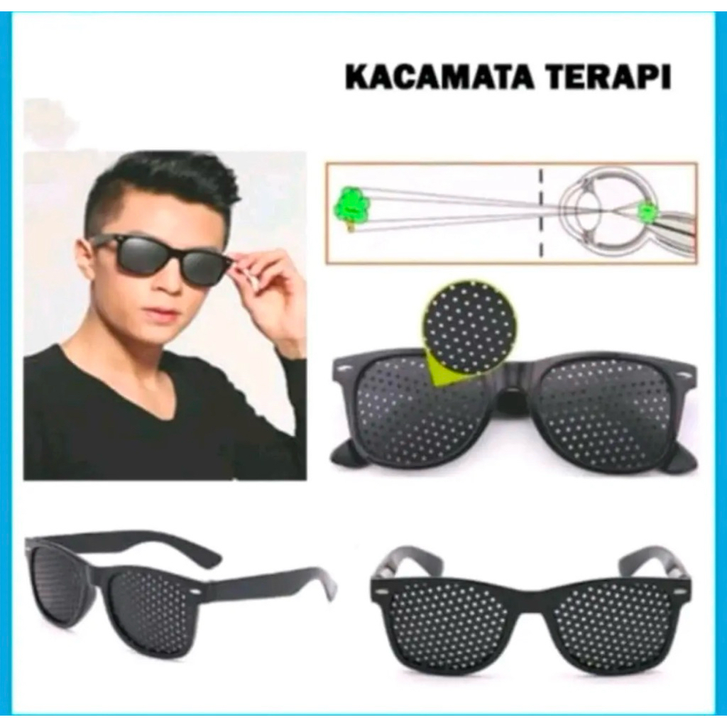 KS KACA MATA TERAPI/KACA MATA HITAM TERAPI