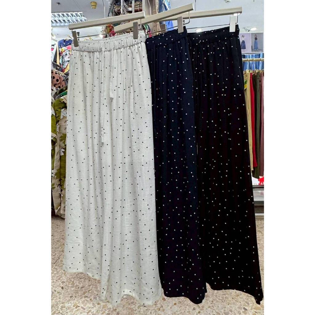 CELANA KATUN POLKADOT PANJANG BANGKOK BKK PO
