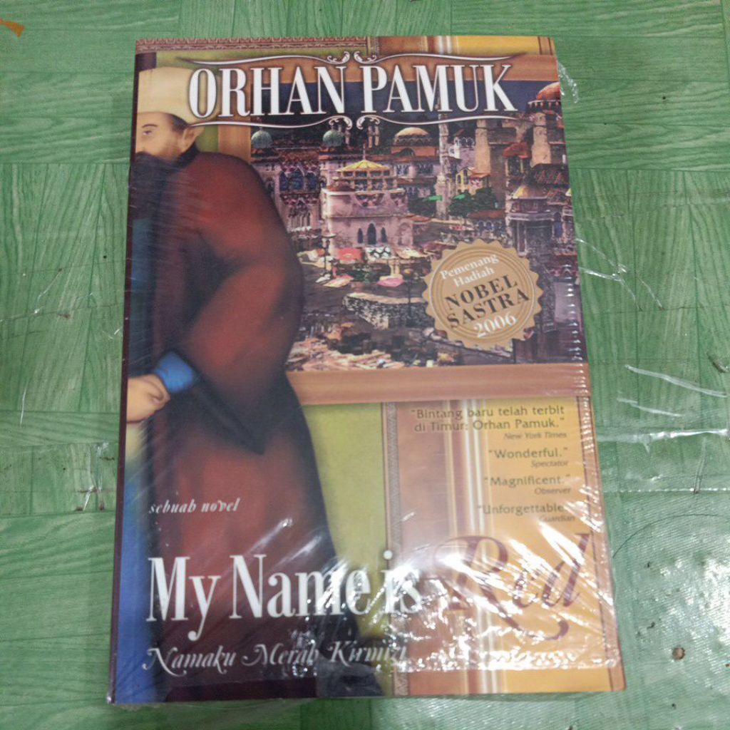 buku novel ORHAN PAMUK NAME IS RED