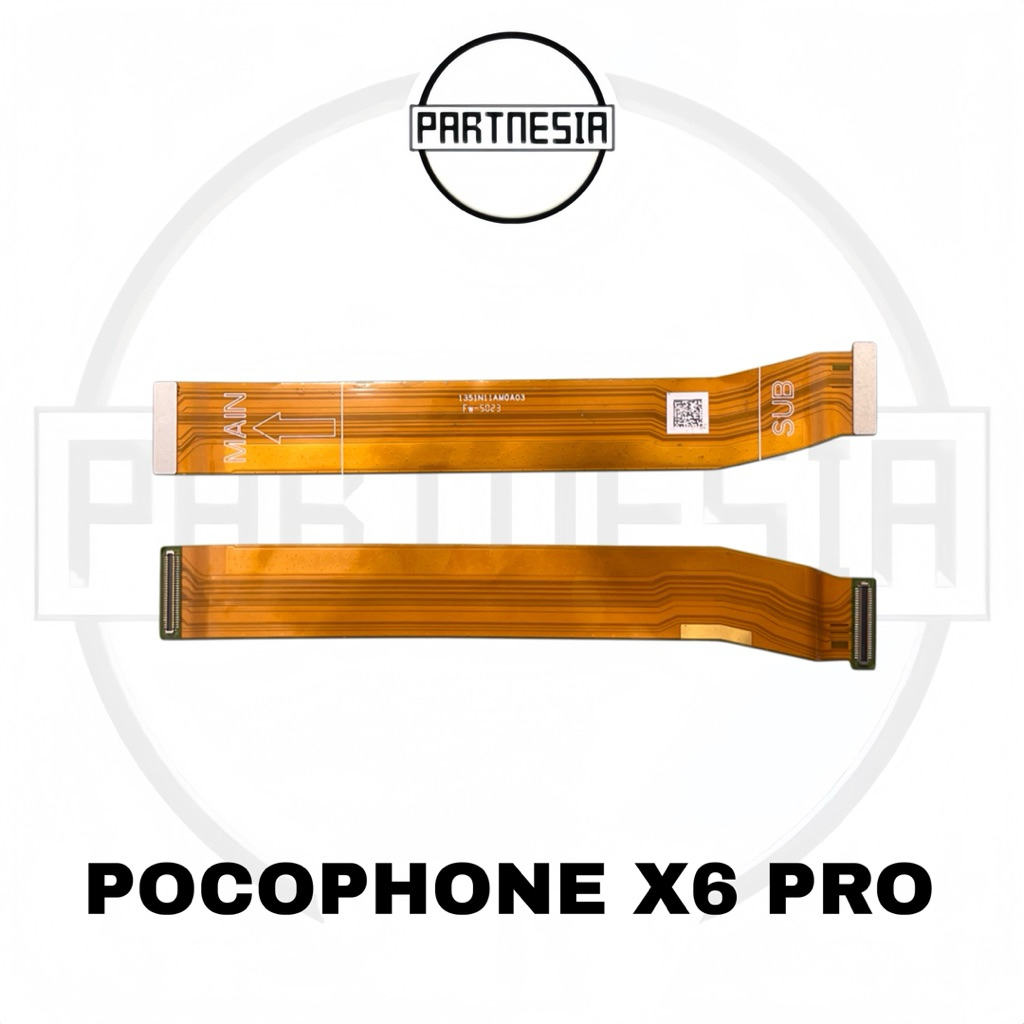 FLEXIBLE BOARD UI MAINBOARD PENGHUBUNG KONEKTOR KE MESIN XIAOMI POCO X6 PRO / POCOPHONE X6 PRO ORIGI