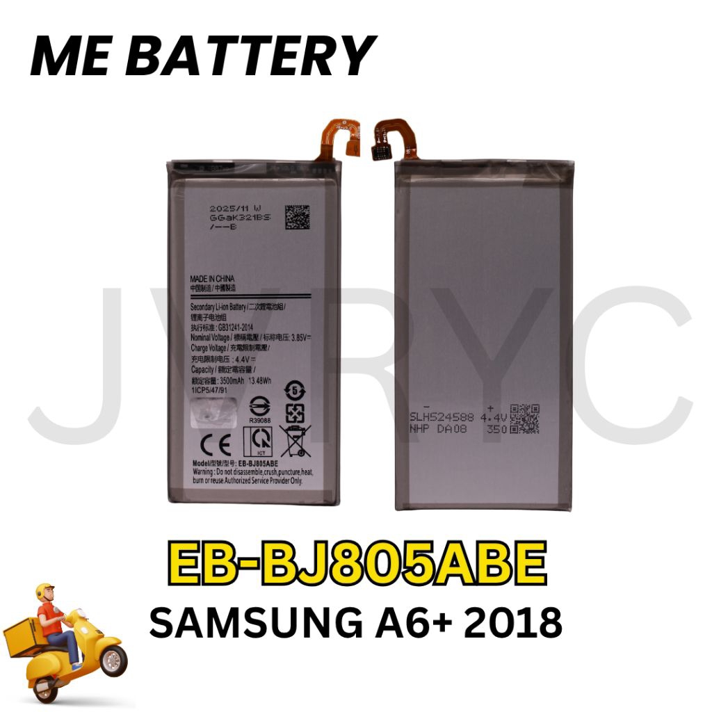 Baterai for Samsung A6 Plus 2018 / J8 Plus BJ805ABE