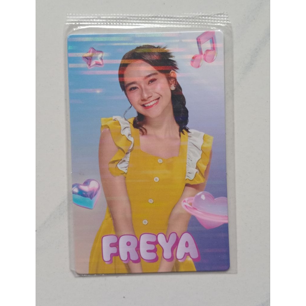PHOTOCARD FREYA JAPOTA HOLOGRAM OFC