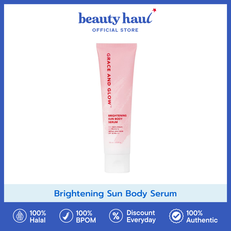 GRACE AND GLOW Brightening Sun Body Serum