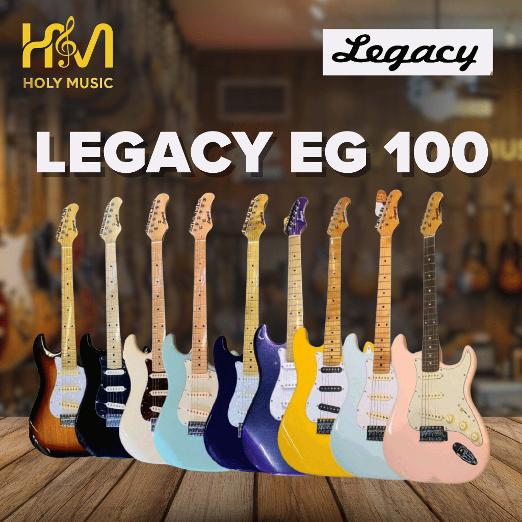 LEGACY EG 100 – Stratocaster Style Electric Guitar Original