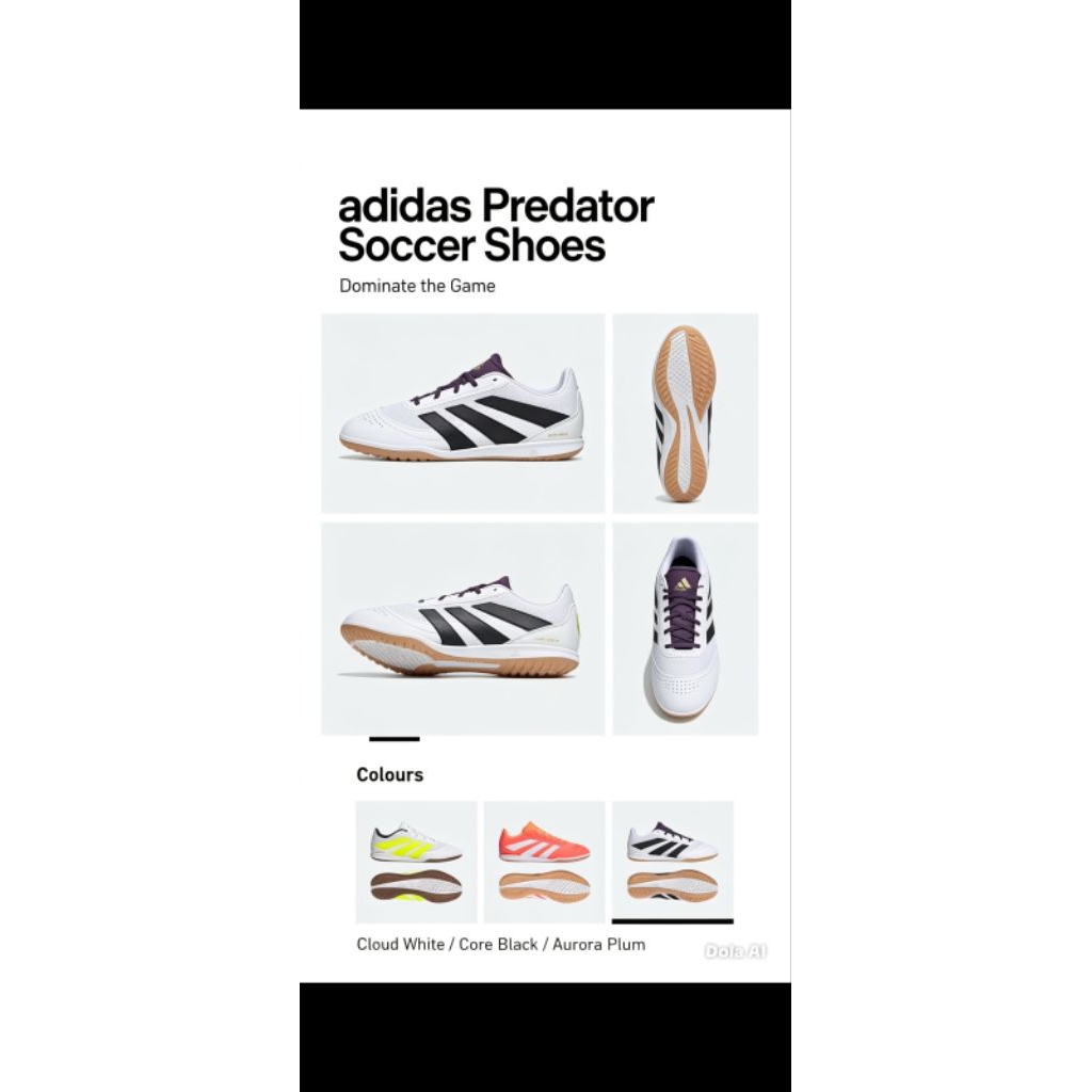 Adidas Predator Club Indoor Sala Boots Original