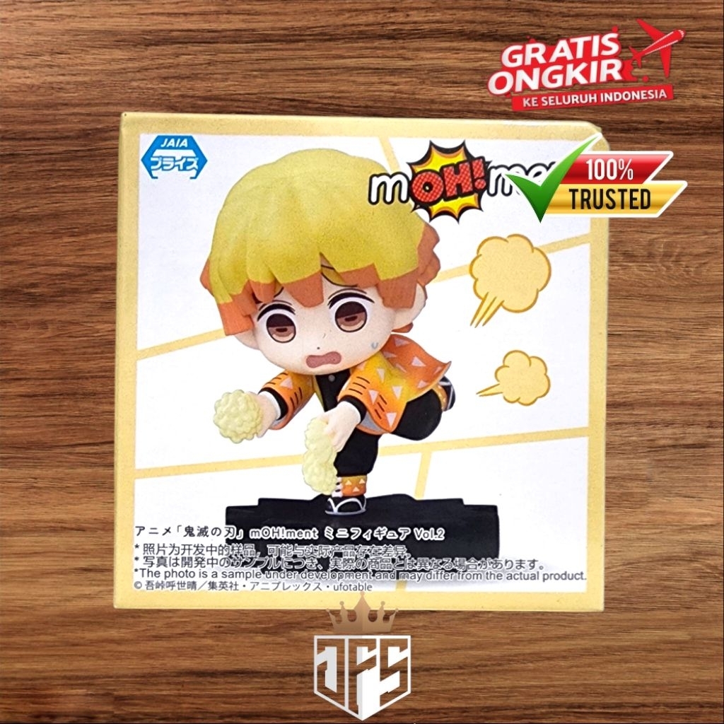 SEGA Demon Slayer mOHment Mini Figure Vol.2 - Zenitsu Agatsuma