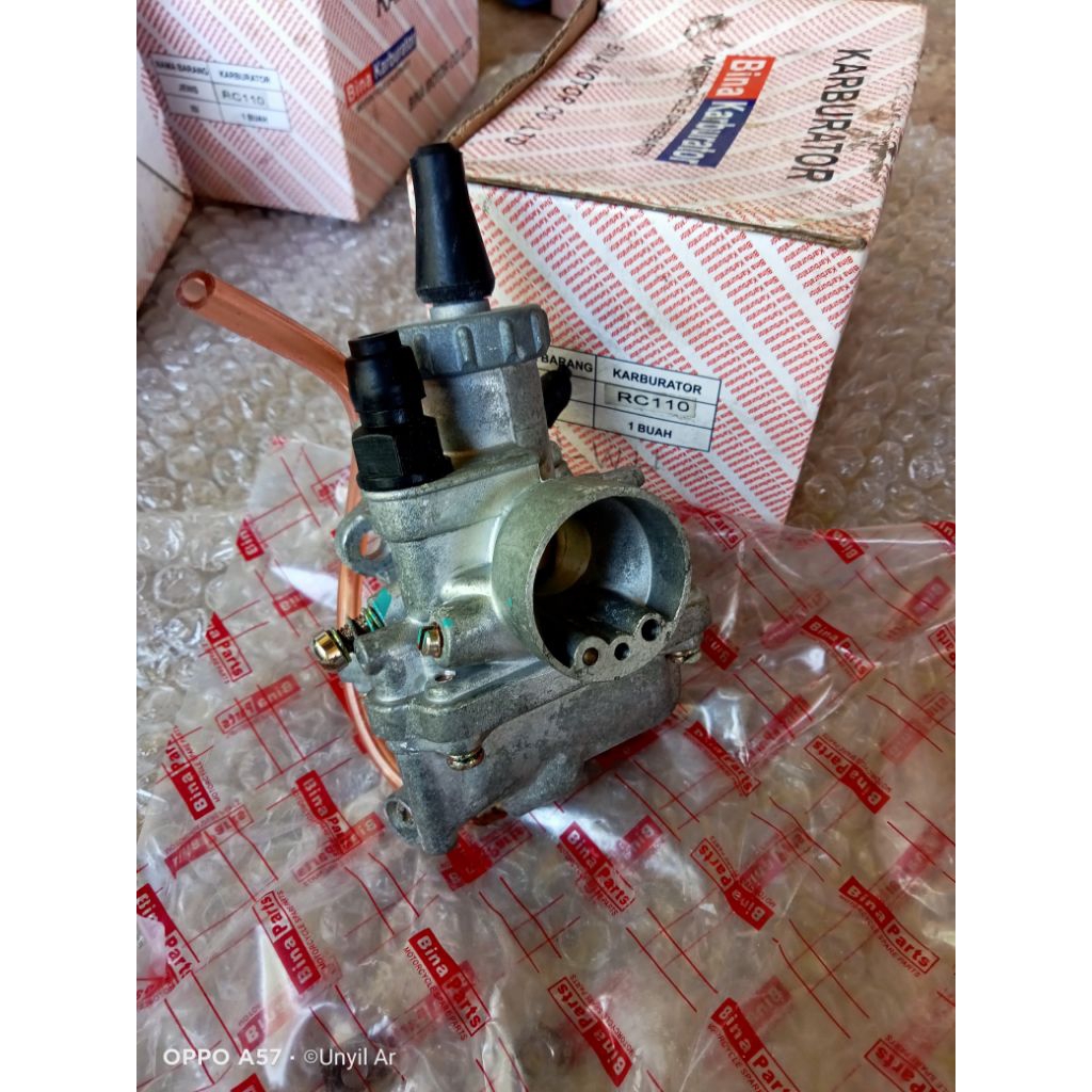 Karbu Karburator Suzuki RC 110 Crystal Tornado