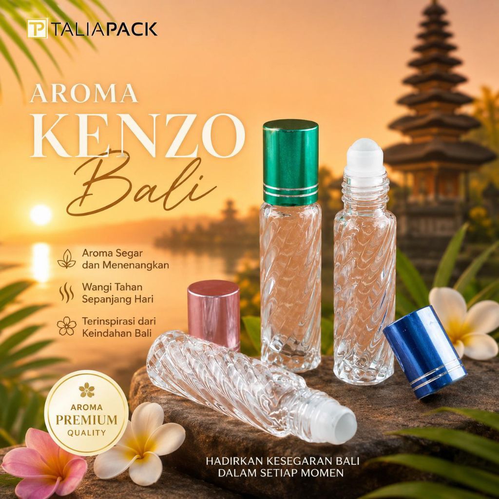 parfum Kenzo bali ukuran 7 Mili bibit murni 100%
