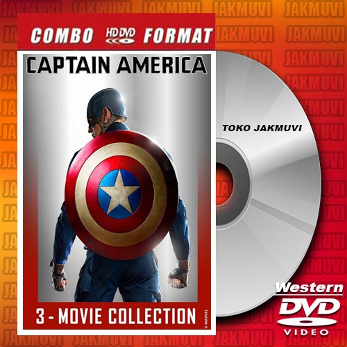 DVD CAPTAIN AMERICA FIRST AVENGER, WINTER SOLDIER, CIVIL WAR (VARIASI)