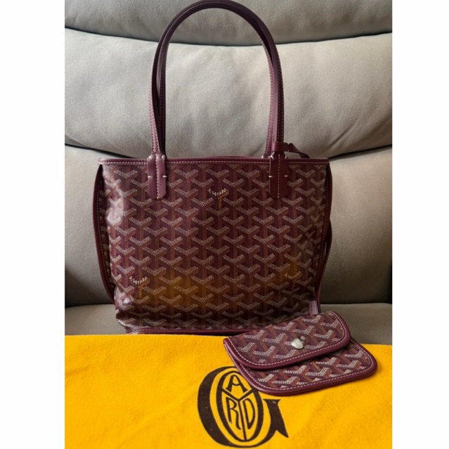 goyard mini anjou like new authentic