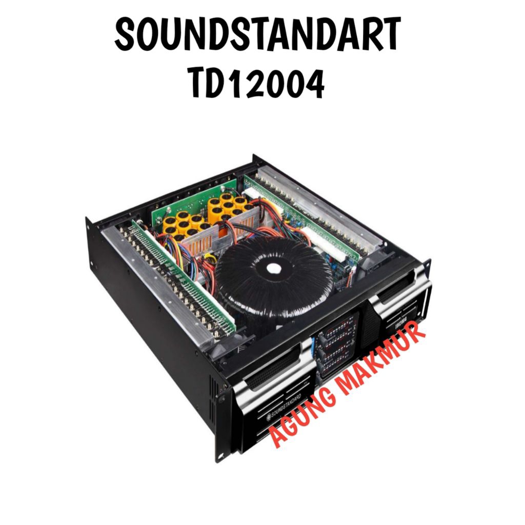 Power Soundstandart  TD12004 4 channel - Power Amplifier Soundstandart  TD 12004 4 channel
