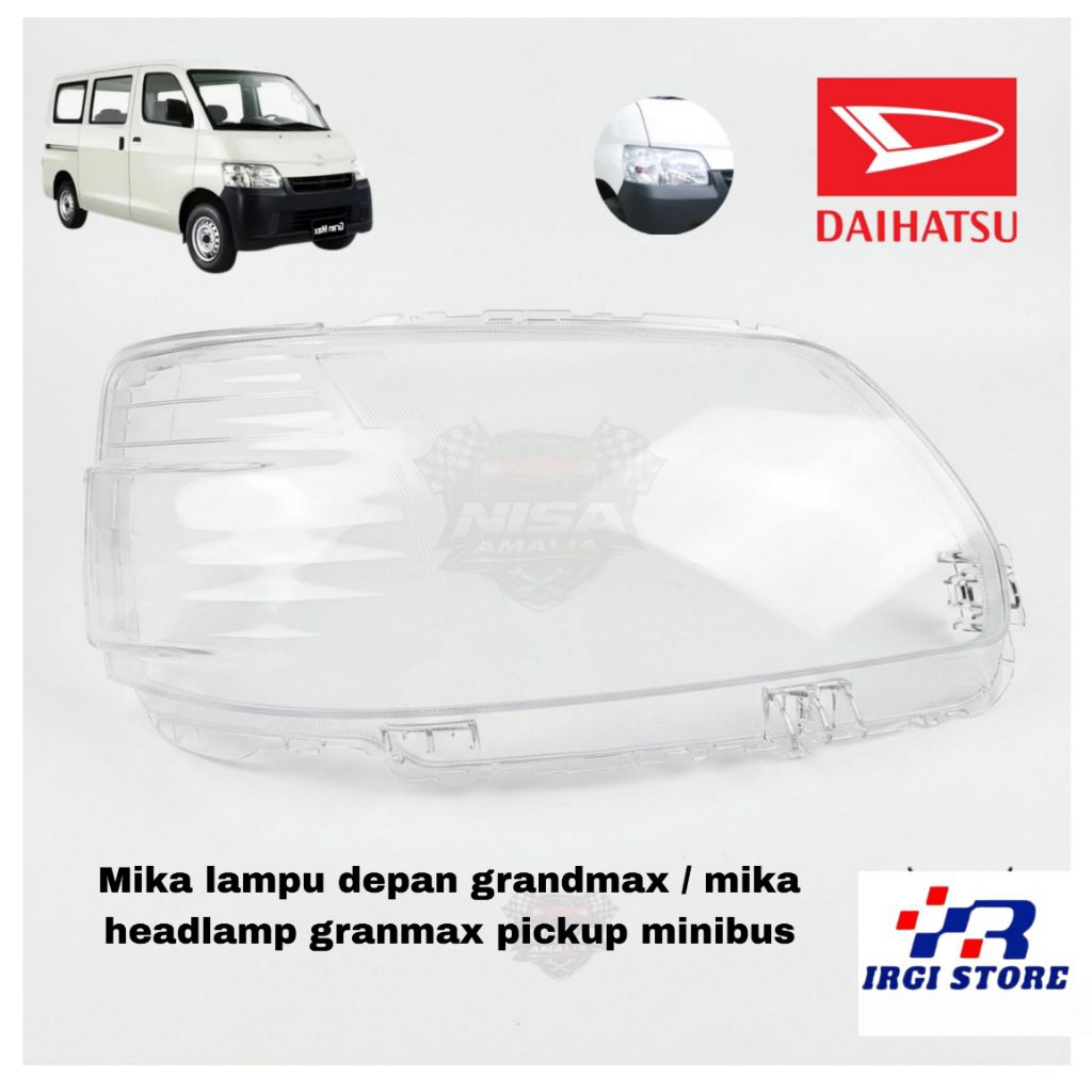 Mika lampu depan grandmax / mika headlamp granmax pickup minibus