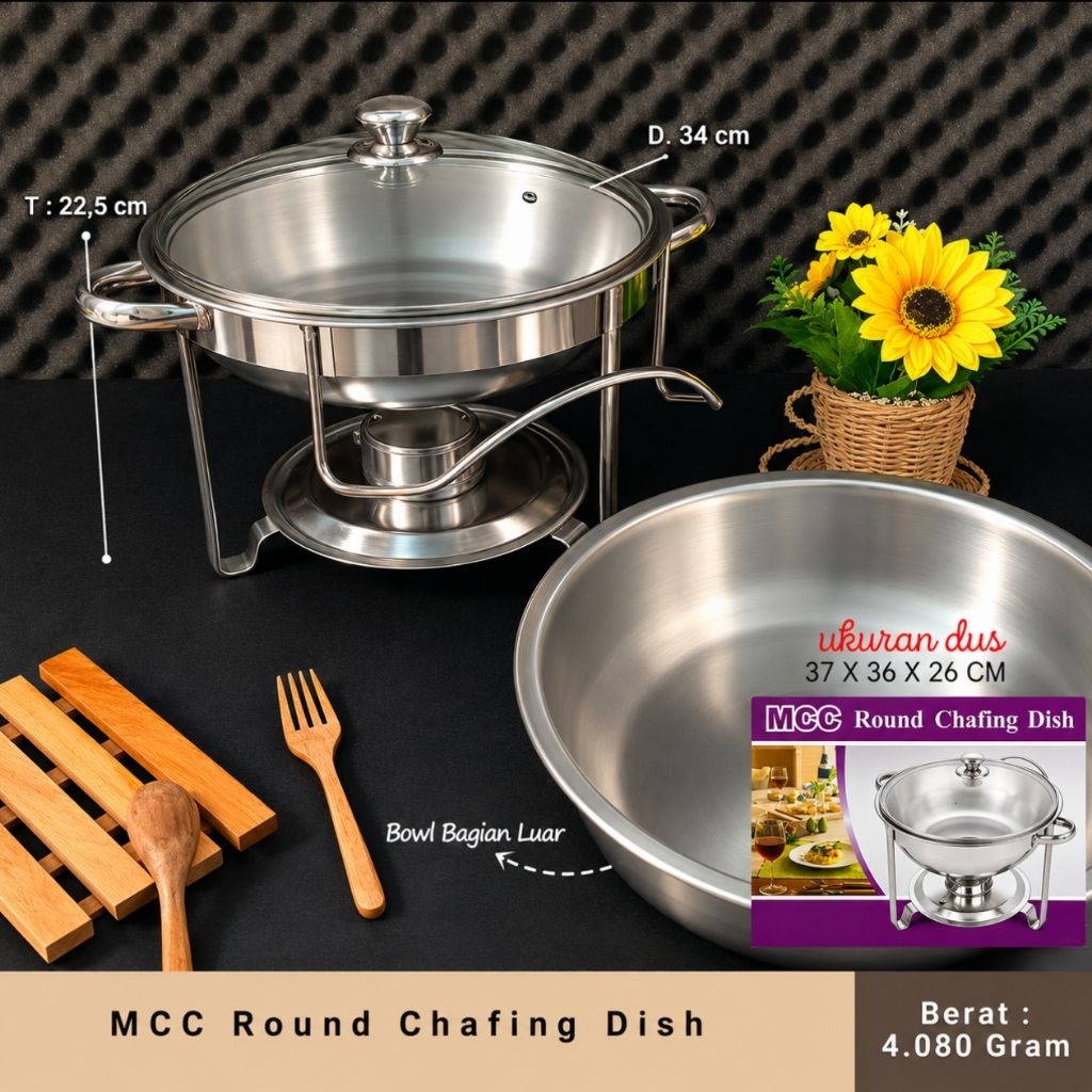 MCC Round Chafing Dish