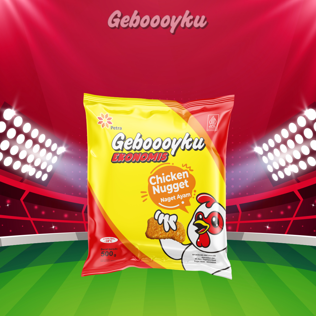 Gebooyku Nugget Ayam Ekonomis 500 Gram